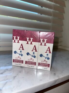 Hyaluronic Acid Serum Trio - (3 pack)